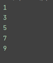 python-for x in range的用法(注意要點、細節)