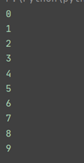 python-for x in range的用法(注意要點、細節)