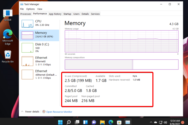 如何在Windows11上檢查RAM內存？Win11檢查RAM內存方法