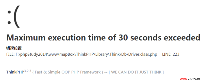 mysql - thinkphp3.2 csv批量導(dǎo)入上萬條數(shù)據(jù)時報(bào)錯超時，請問有什么好的辦法處理？
