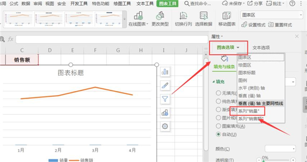 WPS如何制作雙坐標圖表？WPS制作雙坐標圖表方法