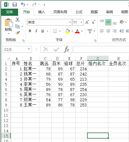 如何使用Excel表格的RANK函數(shù)進(jìn)行跨表排名？