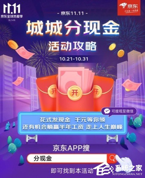 2020京東雙11城城分現金活動正式上線！活動入口以及玩法往這看！