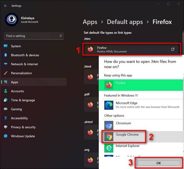 Win11怎么修改默認瀏覽器？教你如何更改Win11默認瀏覽器
