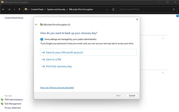 如何在Win11上快速加密硬盤？Win11上快速加密硬盤方法步驟