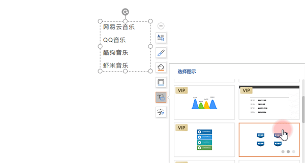怎么在PPT中把文字轉成圖示？