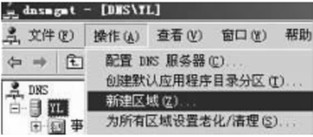 DNS服務(wù)器中創(chuàng)建正向查找區(qū)域的操作步驟