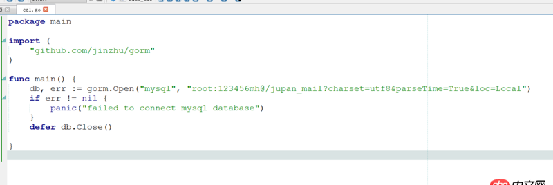 golang - gorm無法連接mysql？賬號密碼都對了
