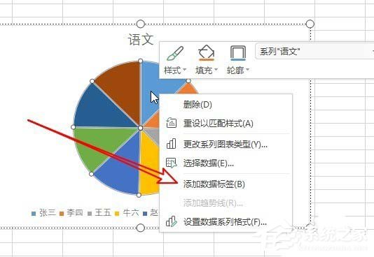 如何使用wps2019制作出彩色二維餅形圖？使用wps2019制作出彩色二維餅形圖的方法