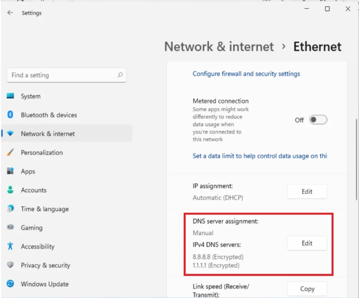 如何啟用Windows 11的DNS over HTTPS功能？啟用Win11 DoH功能