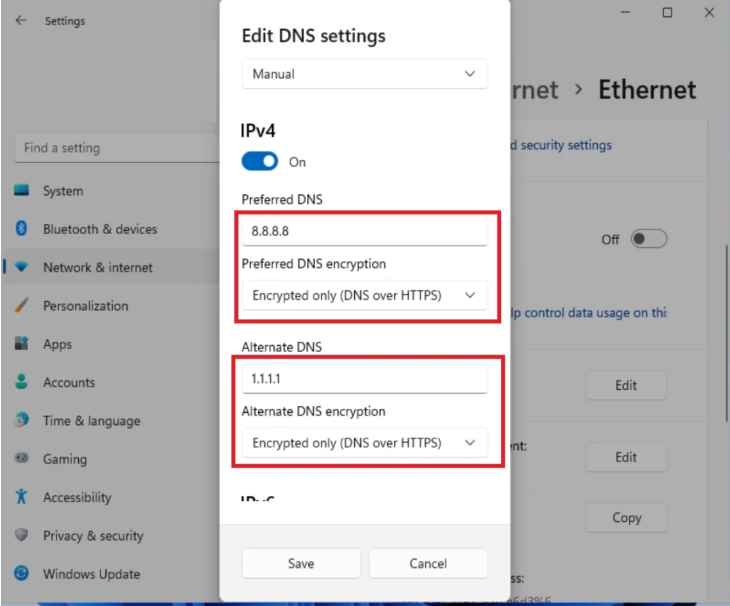 如何啟用Windows 11的DNS over HTTPS功能？啟用Win11 DoH功能