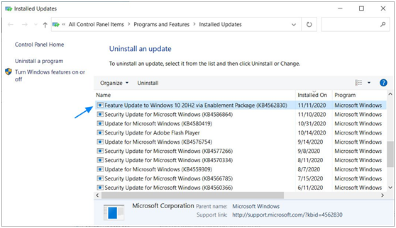 如何卸載Win10 20H2版本，并降級到以前的版本？