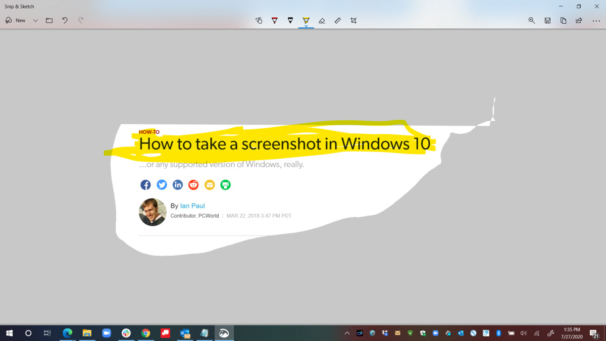 Win10系統怎么拍攝屏幕截圖?