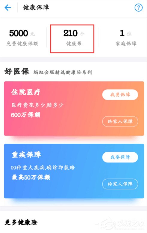 支付寶健康果怎么領取？