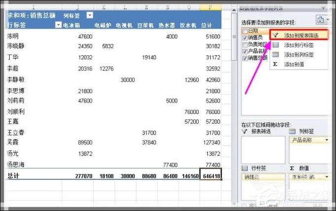 Excel如何制作動態數據透視表？