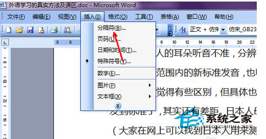 Word分頁(yè)符怎么用?Word插入分頁(yè)符的方法