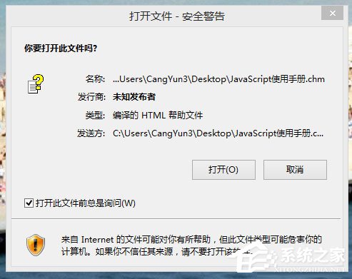 Win8系統chm文件打不開怎么辦？