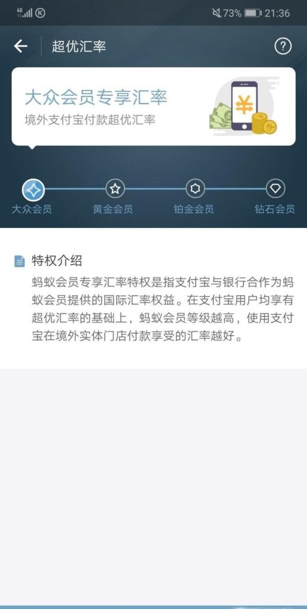 支付寶會(huì)員特權(quán)有哪些