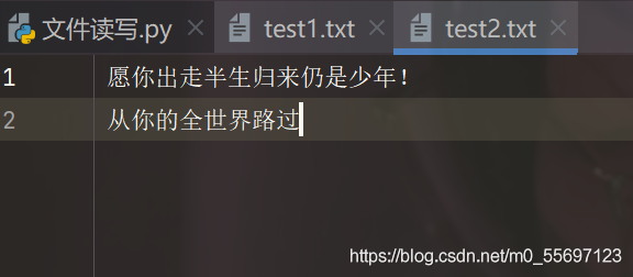 python文件處理--文件讀寫詳解