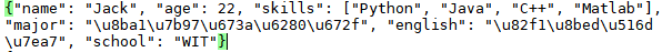 Python json讀寫方式和字典相互轉(zhuǎn)化