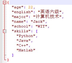 Python json讀寫方式和字典相互轉(zhuǎn)化
