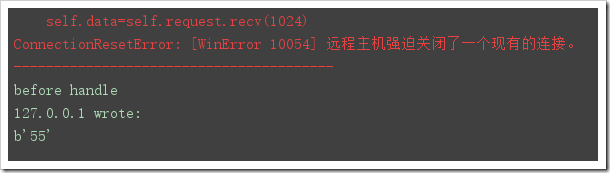 python網絡編程:socketserver的基本使用方法實例分析