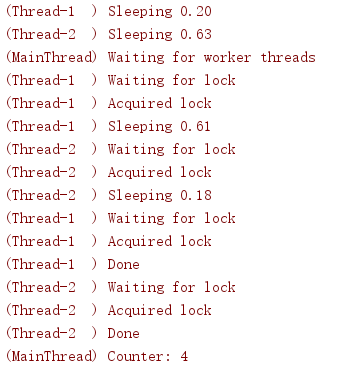 Python3標(biāo)準(zhǔn)庫之threading進程中管理并發(fā)操作方法