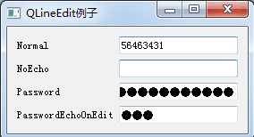 python GUI庫(kù)圖形界面開(kāi)發(fā)之PyQt5單行文本框控件QLineEdit詳細(xì)使用方法與實(shí)例