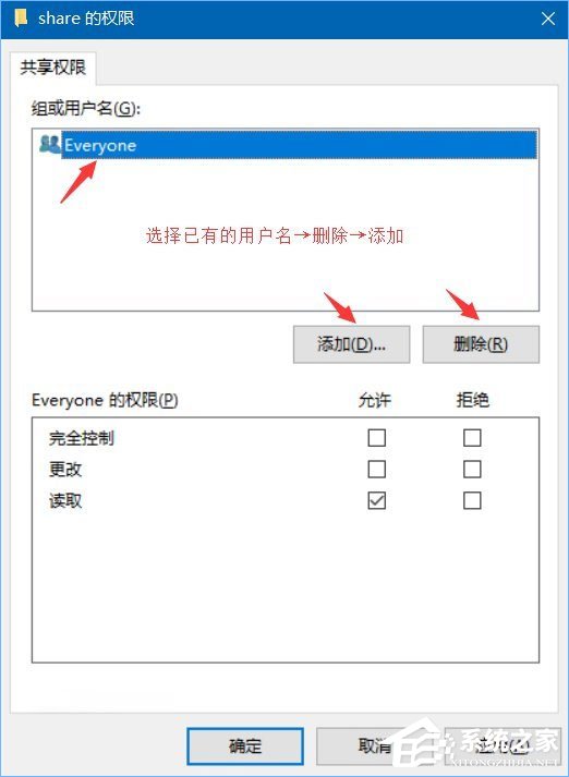 Win10系統下共享文件夾如何設置密碼訪問？
