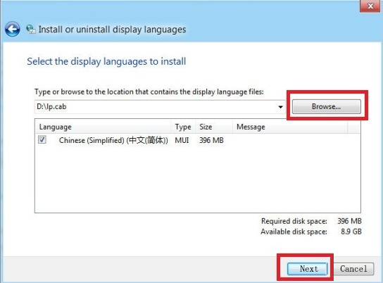 Win8語言包怎么安裝？