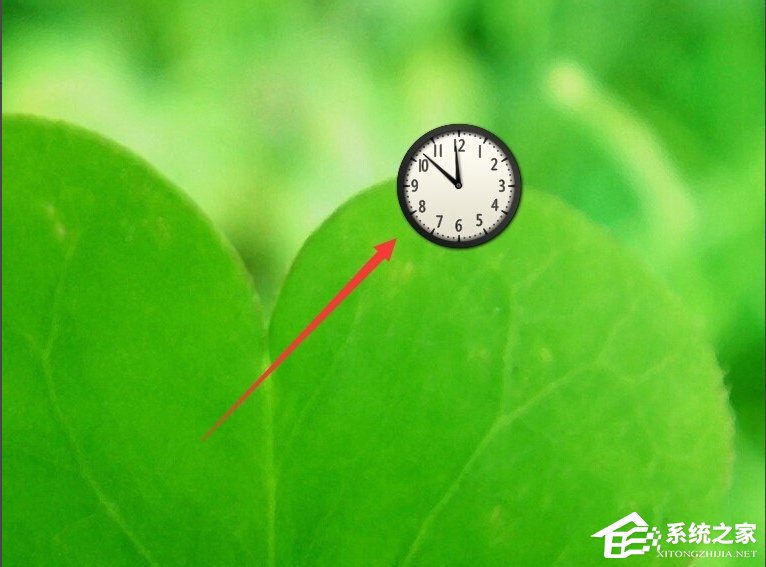 Win7怎么添加桌面時鐘日歷？