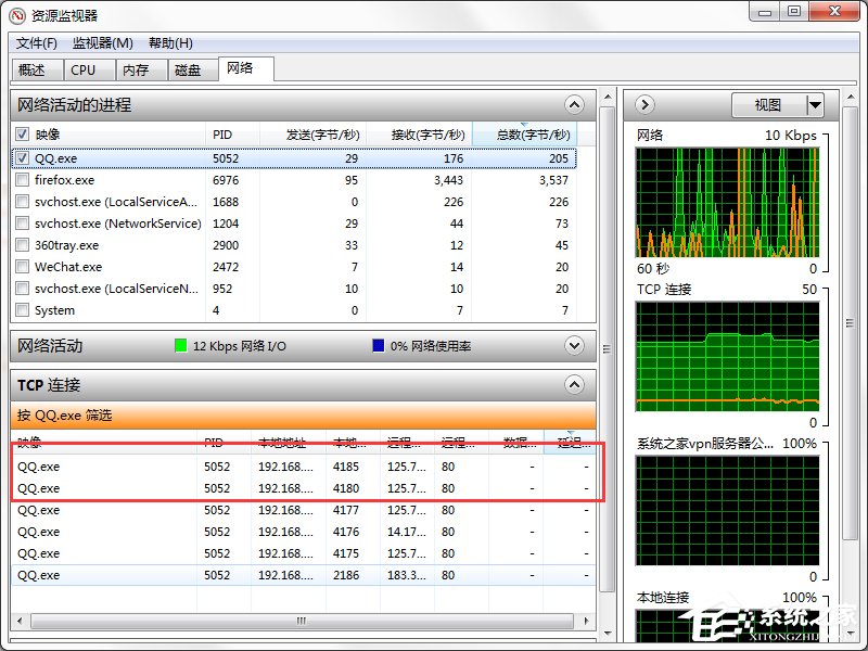 在Win7系統中怎么查看QQ好友IP地址？