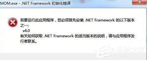 Windows7系統開機出現mom.exe初始化錯誤提示怎么辦?