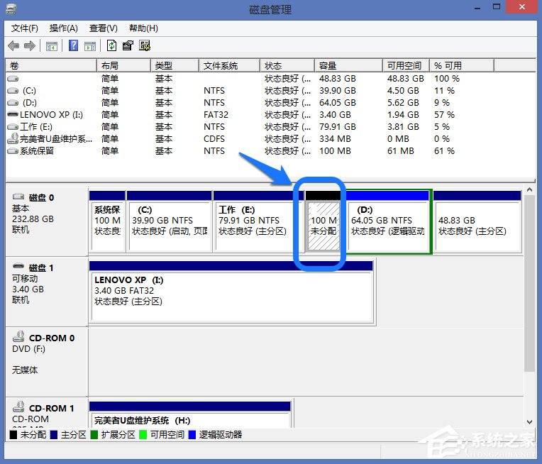 Win8系統(tǒng)怎么進(jìn)行磁盤管理?