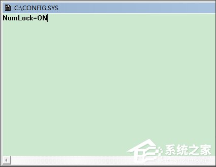 Win7設(shè)置開(kāi)機(jī)自動(dòng)啟動(dòng)NumLock鍵的方法