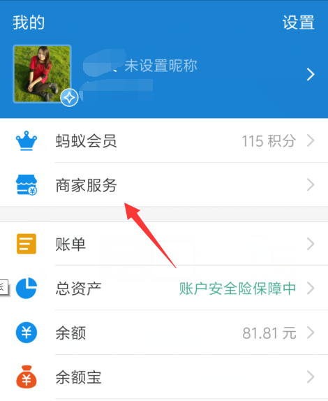 在支付寶里如何將商家服務(wù)開通？將商家服務(wù)開通的方法一覽