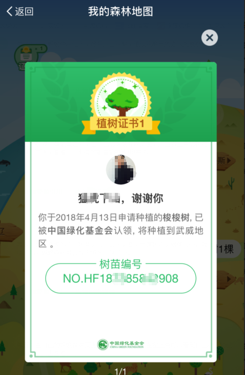在支付寶里怎么獲得螞蟻森林環保證書？螞蟻森林環保證書獲取方法說明