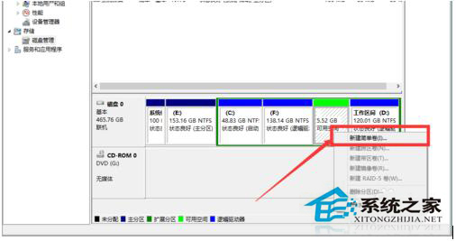 Win10磁盤如何分區(qū)?Win10硬盤分區(qū)的步驟