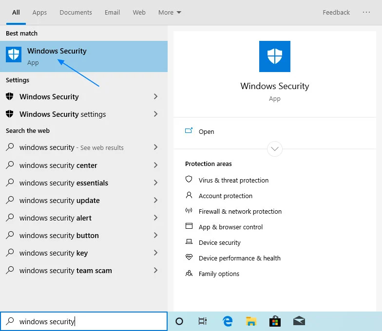 怎么知道Win10電腦中Microsoft Defender版本？