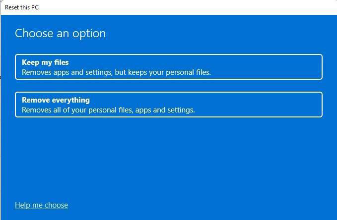 Win11怎么恢復出廠設置 Win11系統(tǒng)恢復出廠設置詳細教程