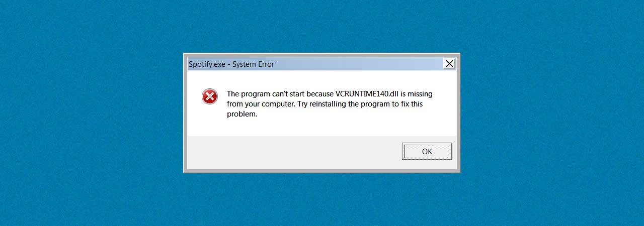 Windows運行程序缺少vcruntime140.dll怎么辦？