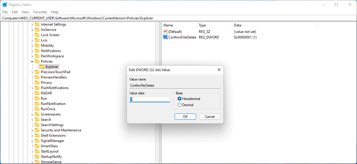 如何在Windows11上啟用文件刪除確認？