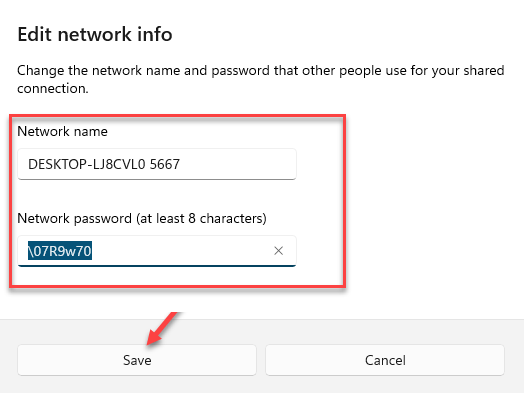 怎么在Windows11中檢索或更改移動熱點密碼？