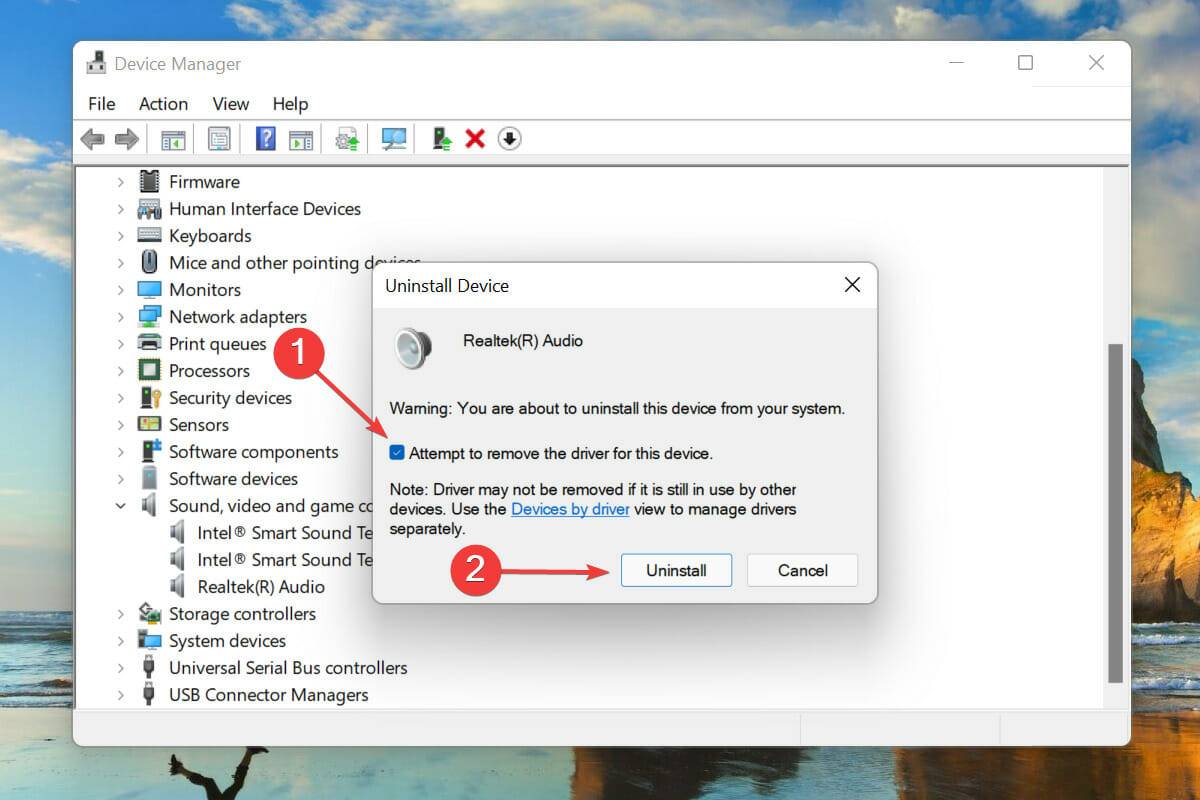 Windows 11如何重新安裝音頻驅動程序?
