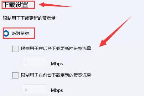 Windows11設(shè)置后臺寬帶流量方法介紹