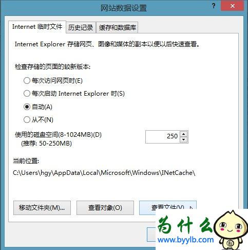 Win10專業(yè)版下IE緩存目錄在哪個(gè)文件夾?