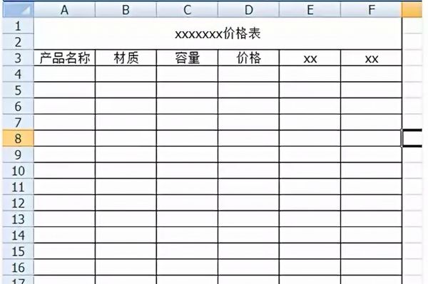excel如何制表格？excel制表格方法步驟