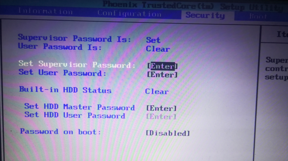 win7中設(shè)置BIOS密碼具體操作步驟