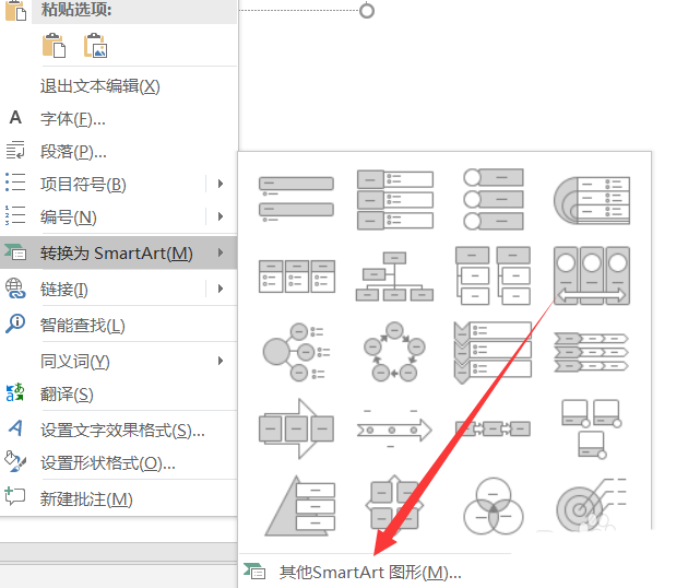 ppt中將文本快速轉(zhuǎn)換為圖表具體操作方法