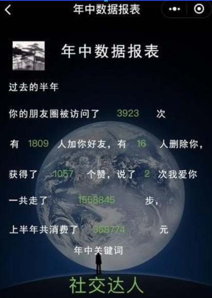 微信年中數據報告如何查看？ 微信年中數據報告在哪里查看？